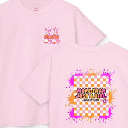 Youth Graphic Cotton Tee, Inspirational Saying for Girls