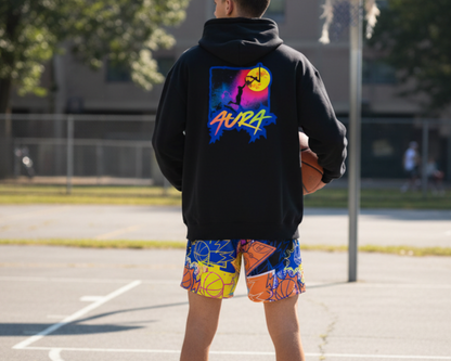 Adult Unisex Colorful Basketball Mesh Shorts