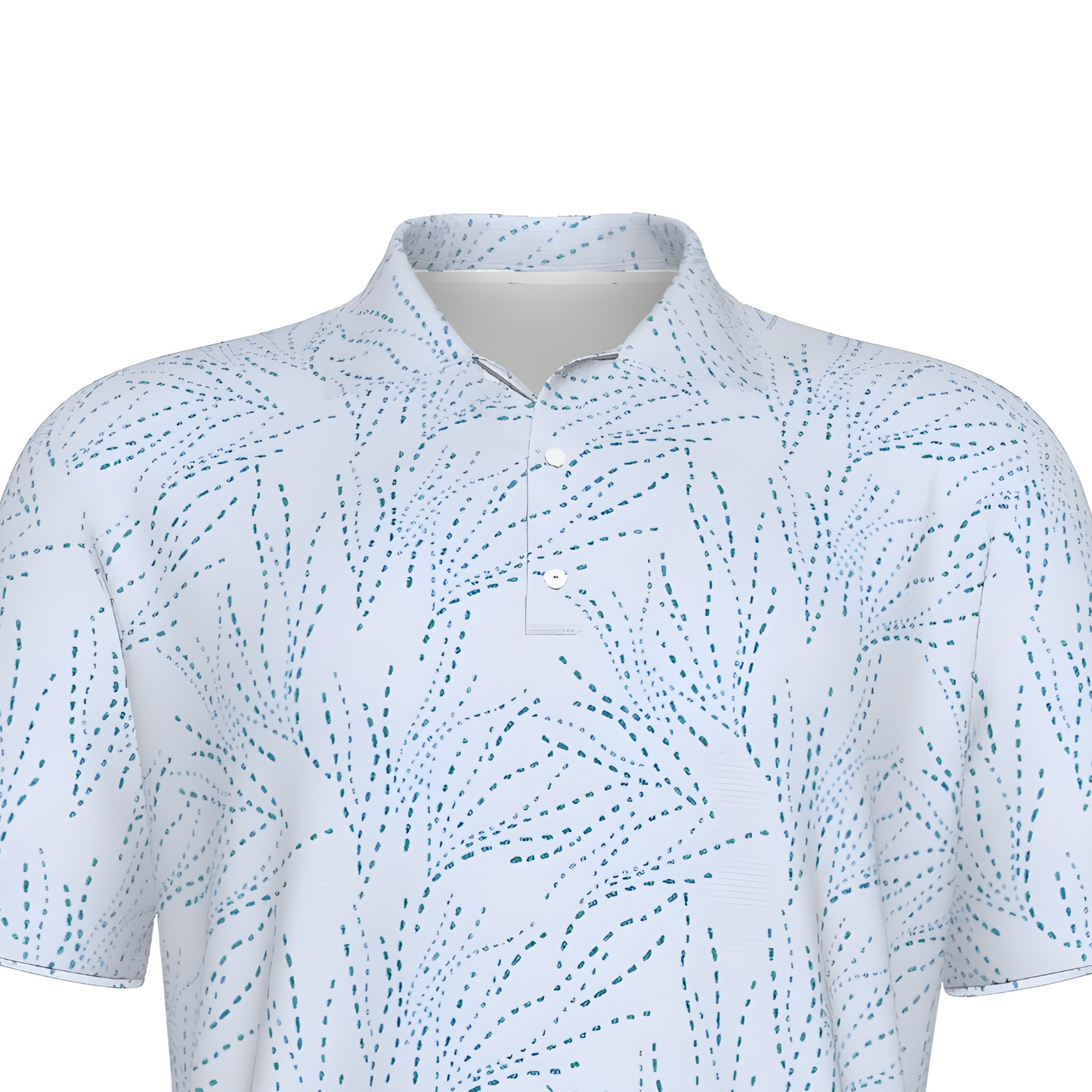 All-Over Print Men's UV Protection POLO Shirt