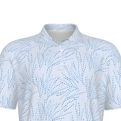 All-Over Print Men's UV Protection POLO Shirt