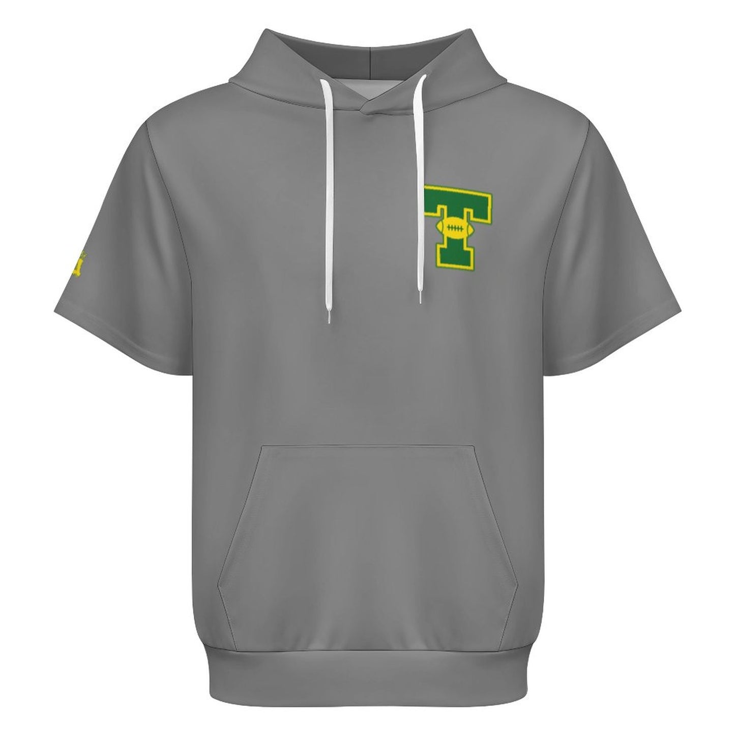 Personalized TYFC Short Sleeve Gray Hoodie