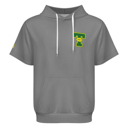 Personalized TYFC Short Sleeve Gray Hoodie