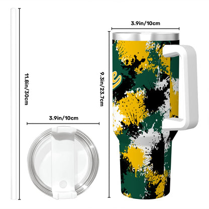Sturbridge Travel Coffee Mug with Handle and Straw (40oz)