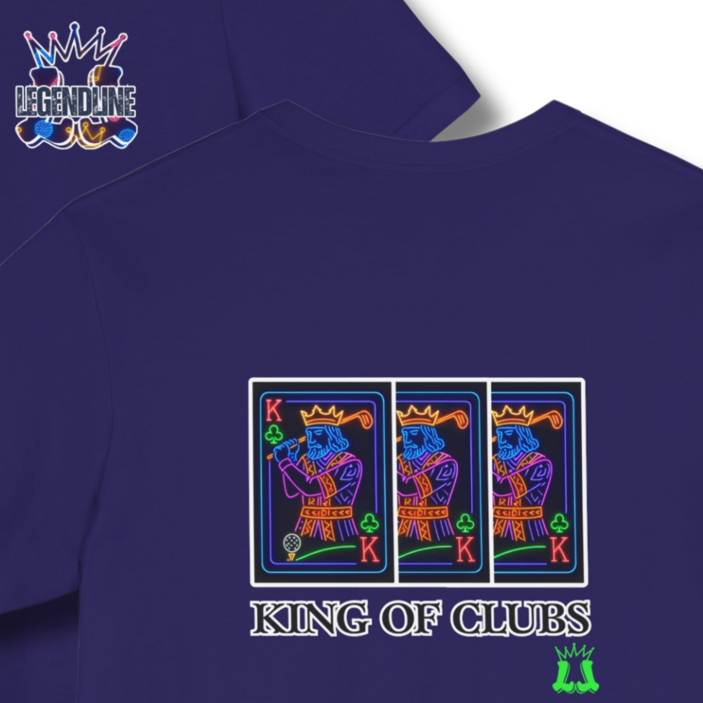 Adult King of Clubs Golf T-Shirt