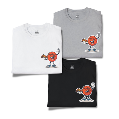 Adult Fast Food Humor Basketball Shirt