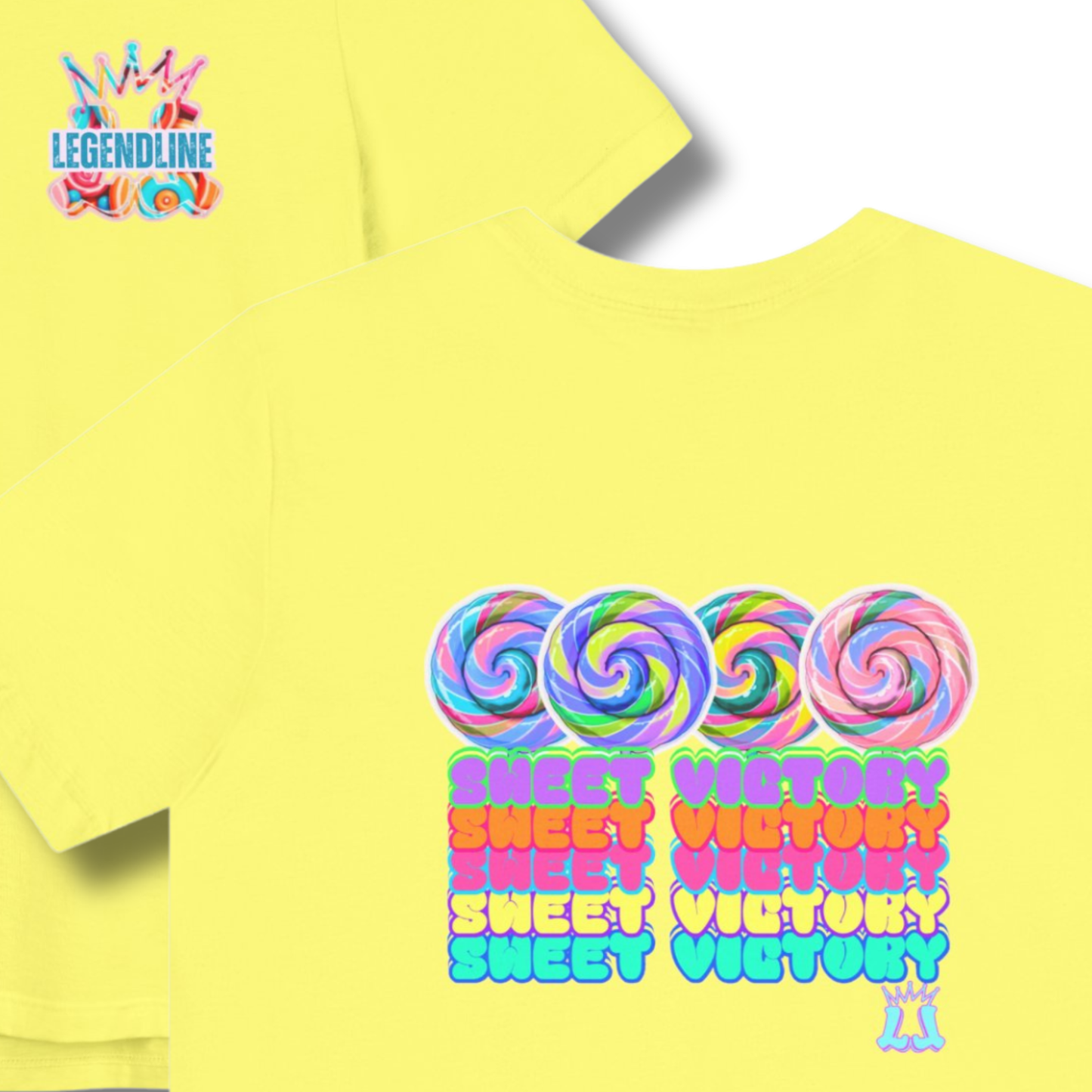 Sweet Victory: Adult Casual Athletic T-Shirt