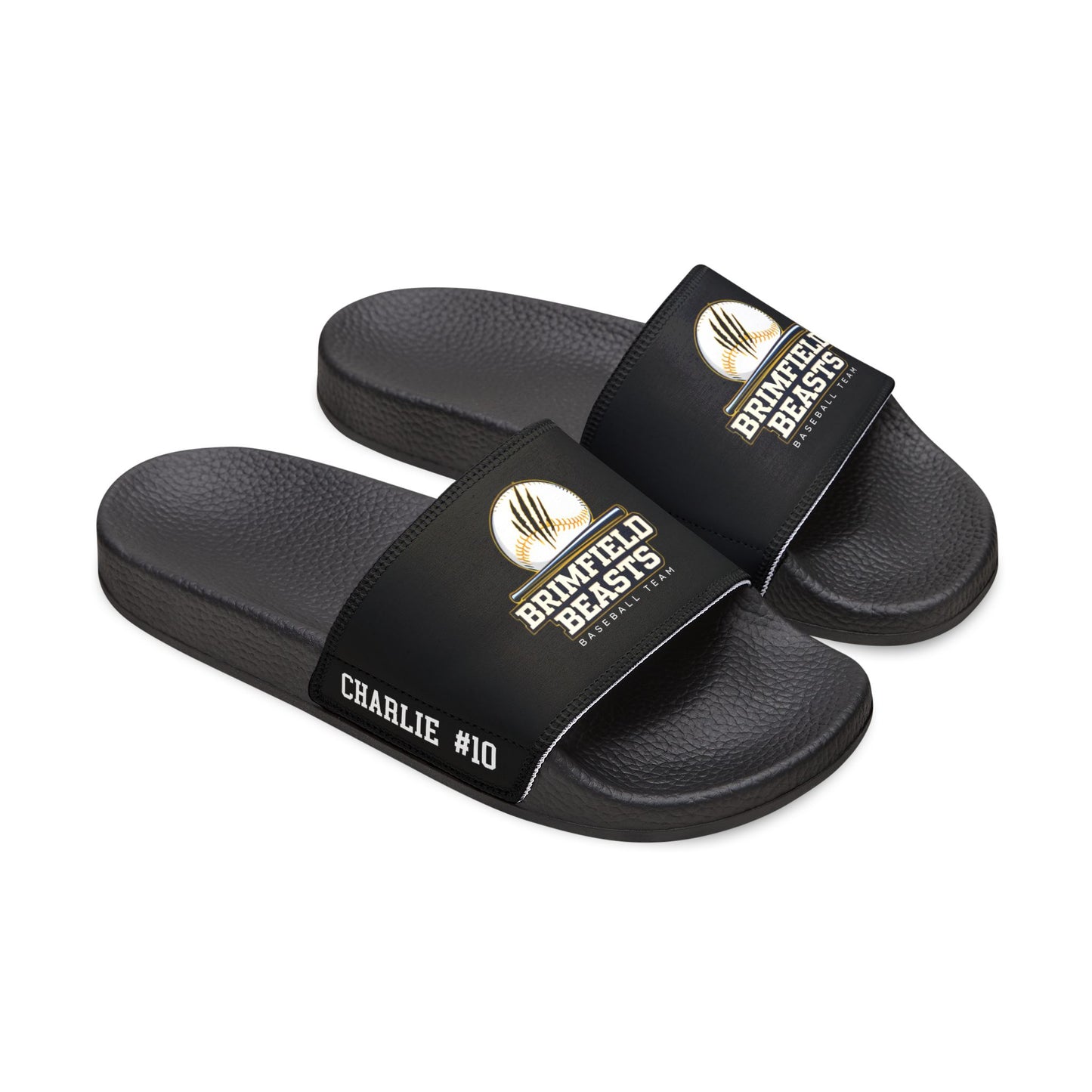 Youth Brimfield Beasts Baseball Slides - Personalized