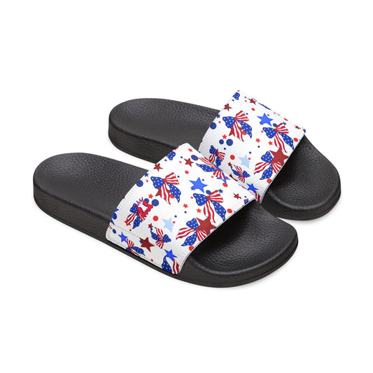 Youth Patriotic Stars & Flags Youth Sandals
