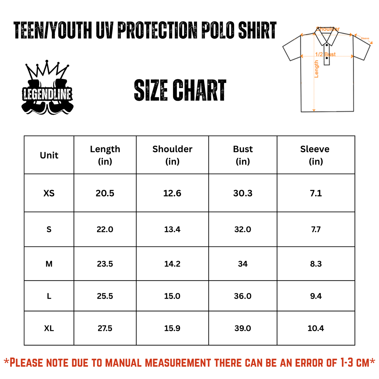 Youth/Teen Brimfield Beasts UV Protection Polo (Non-Personalized)