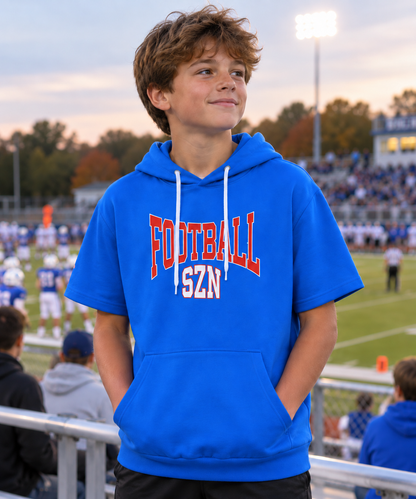 Football SZN Short Sleeve Hoodie