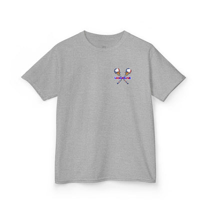 Kids Lacrosse T-Shirt, Youth Patriotic Shirt
