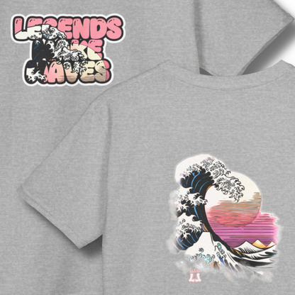 Youth Unisex T-Shirt, Sportswear, Casual Tee, Legends Make Waves
