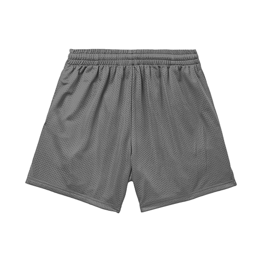 Teen/Adult CMC Mesh Shorts, Grey (with inner liner)