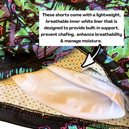 Adult "Ankle Breakers" Mesh Shorts (with inner liner)