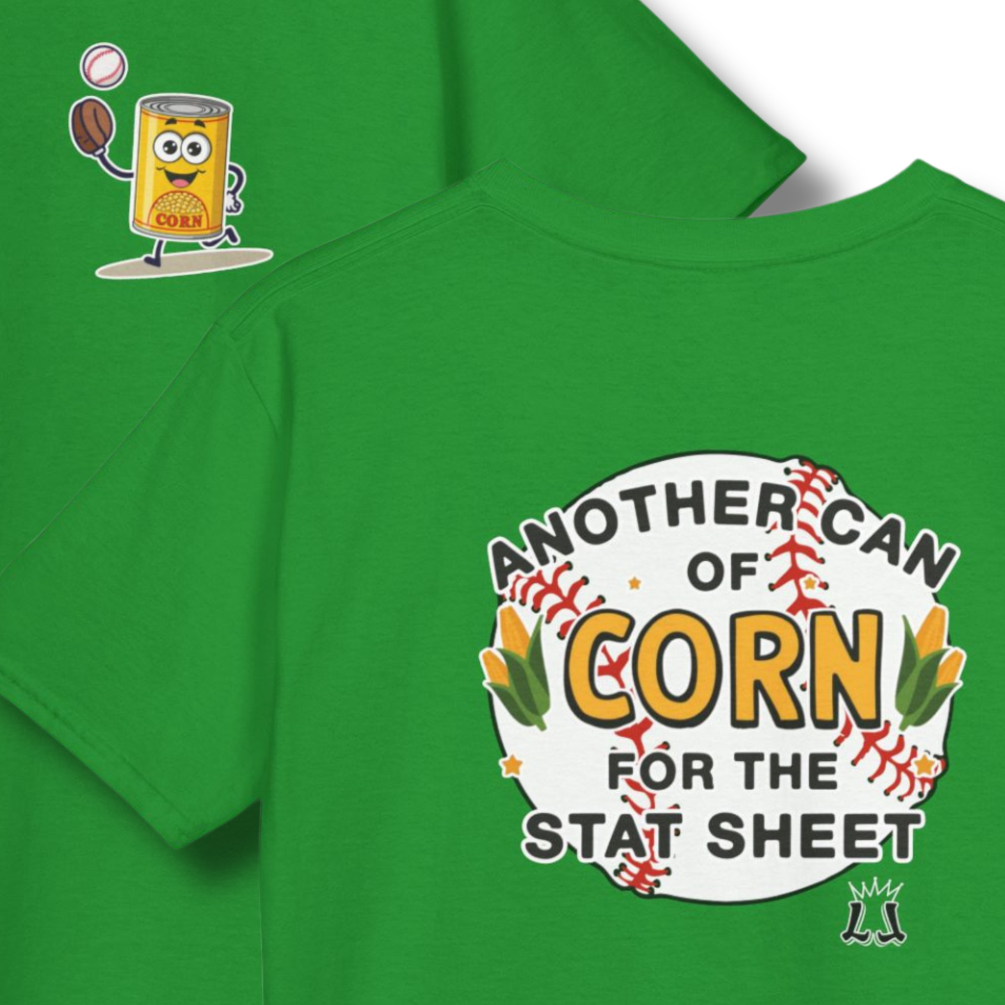 Youth Can of Corn Youth Baseball T-Shirt