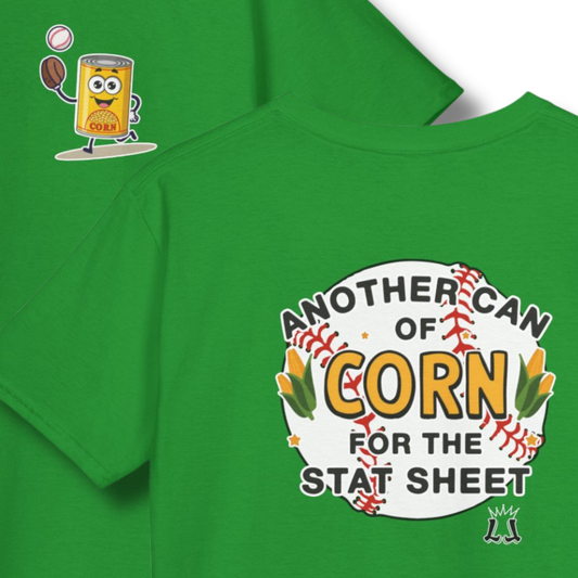 Youth Can of Corn Youth Baseball T-Shirt