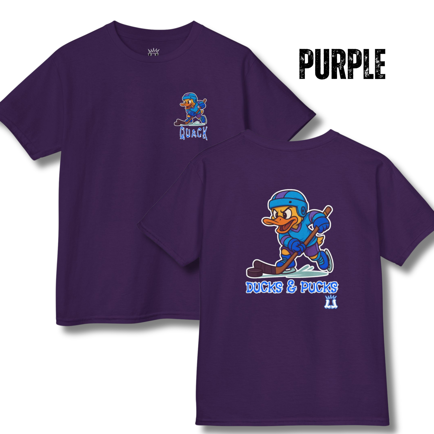 Youth Ducks and Pucks Hockey T-Shirt