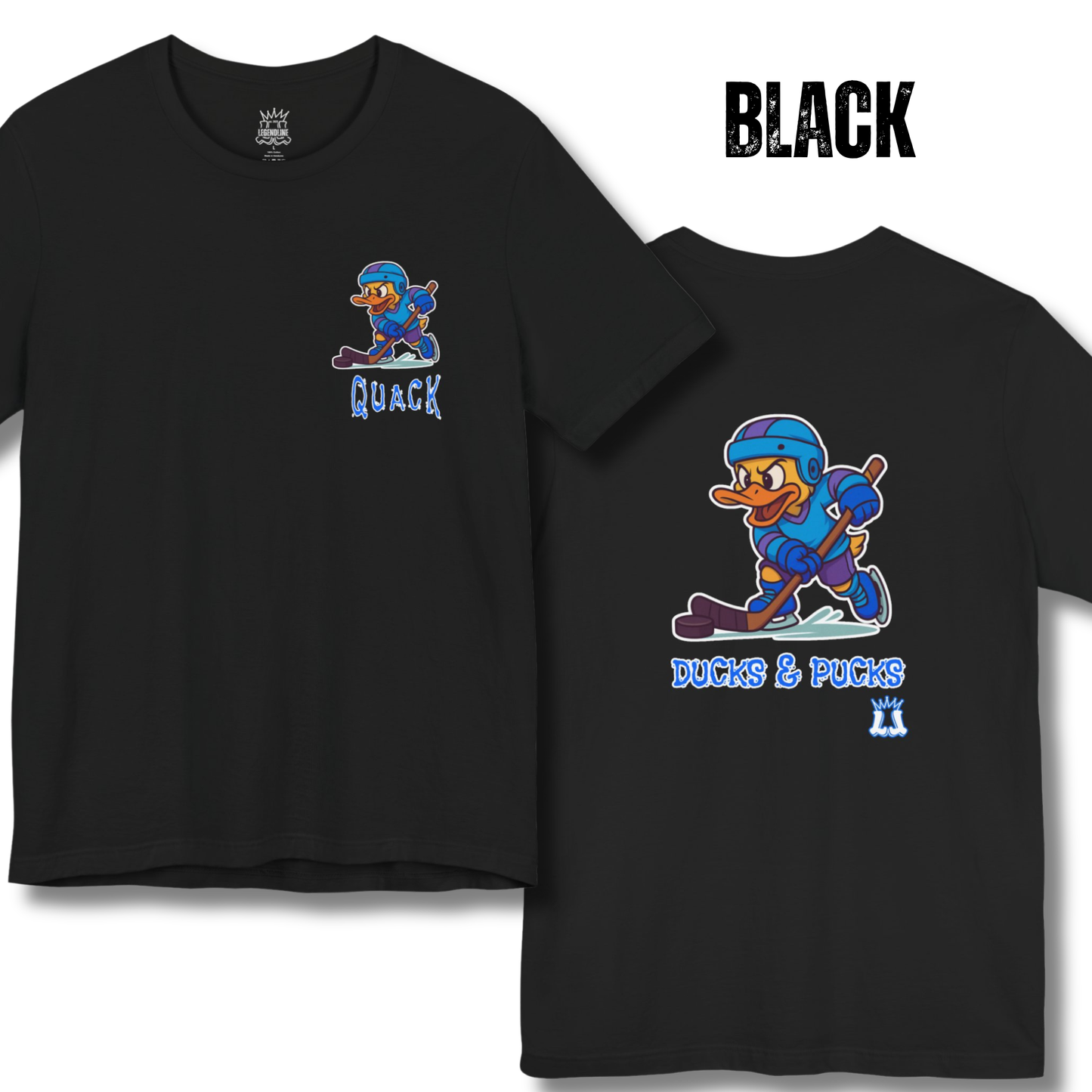 Youth Ducks and Pucks Hockey T-Shirt