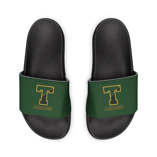 Youth TRYLAX Deco Brand Removable Strap Slides (Green, Non-Personalized)