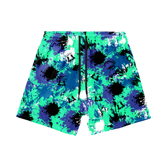 Adult "Bases Juiced" Mesh Shorts (with inner liner)