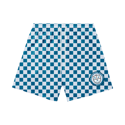 Teen/Adult OSA Mesh Shorts - Checkered Edition (with inner liner)