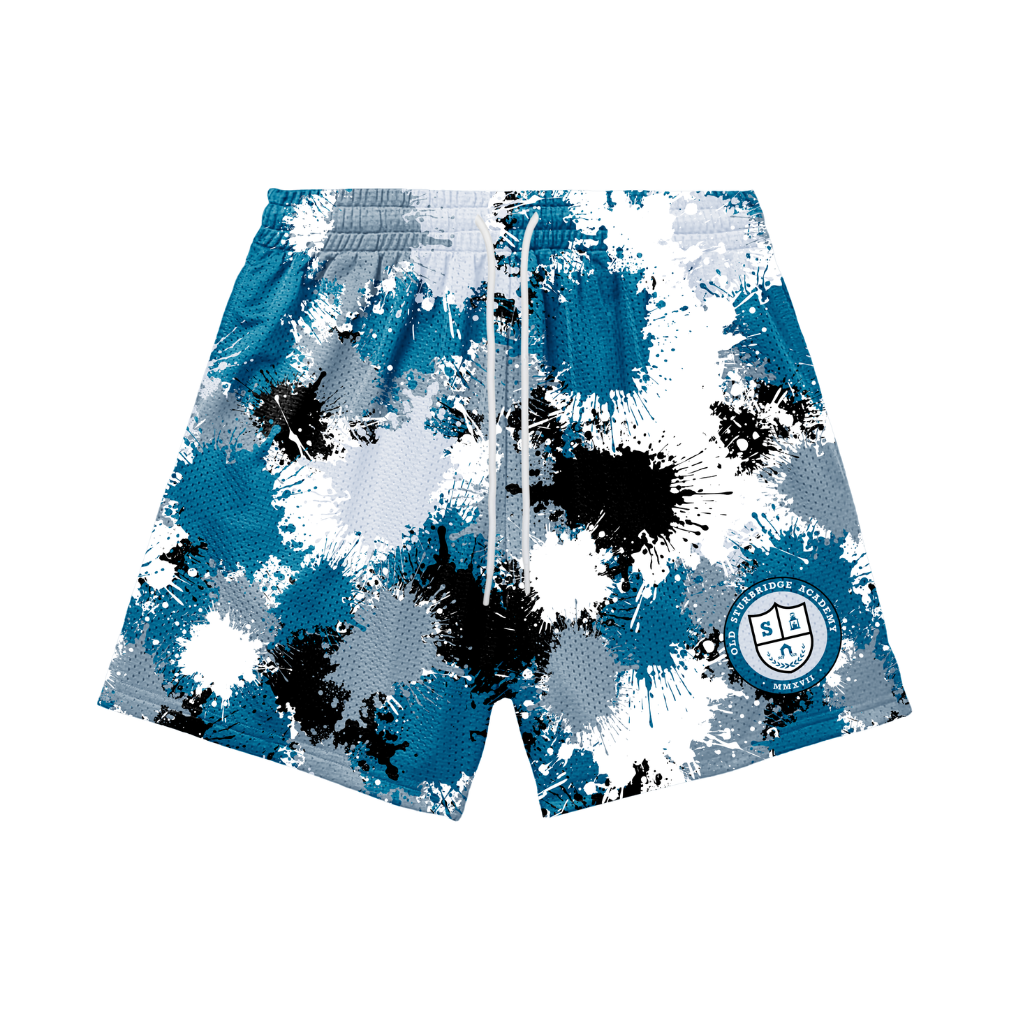 Teen/Adult OSA Mesh Shorts - Paint Splatter Edition (with inner liner)