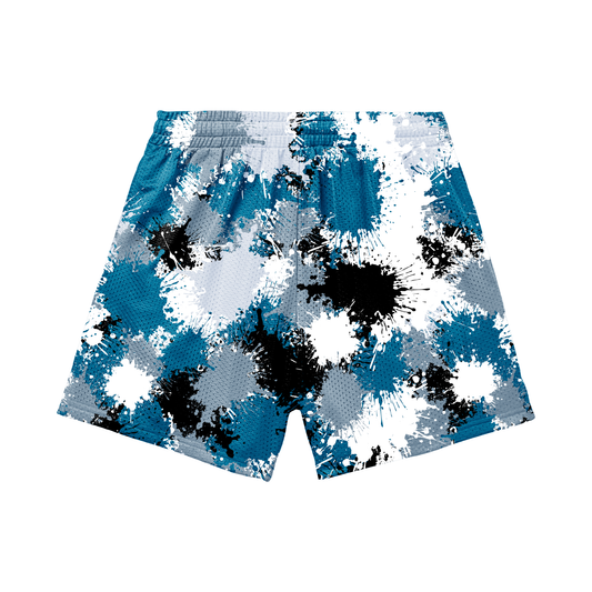 Teen/Adult OSA Mesh Shorts - Paint Splatter Edition (with inner liner)