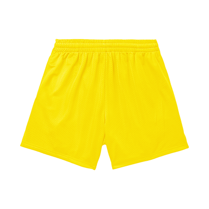 Teen/Adult Tantasqua Youth Football Mesh Shorts - Yellow Edition (with inner liner)
