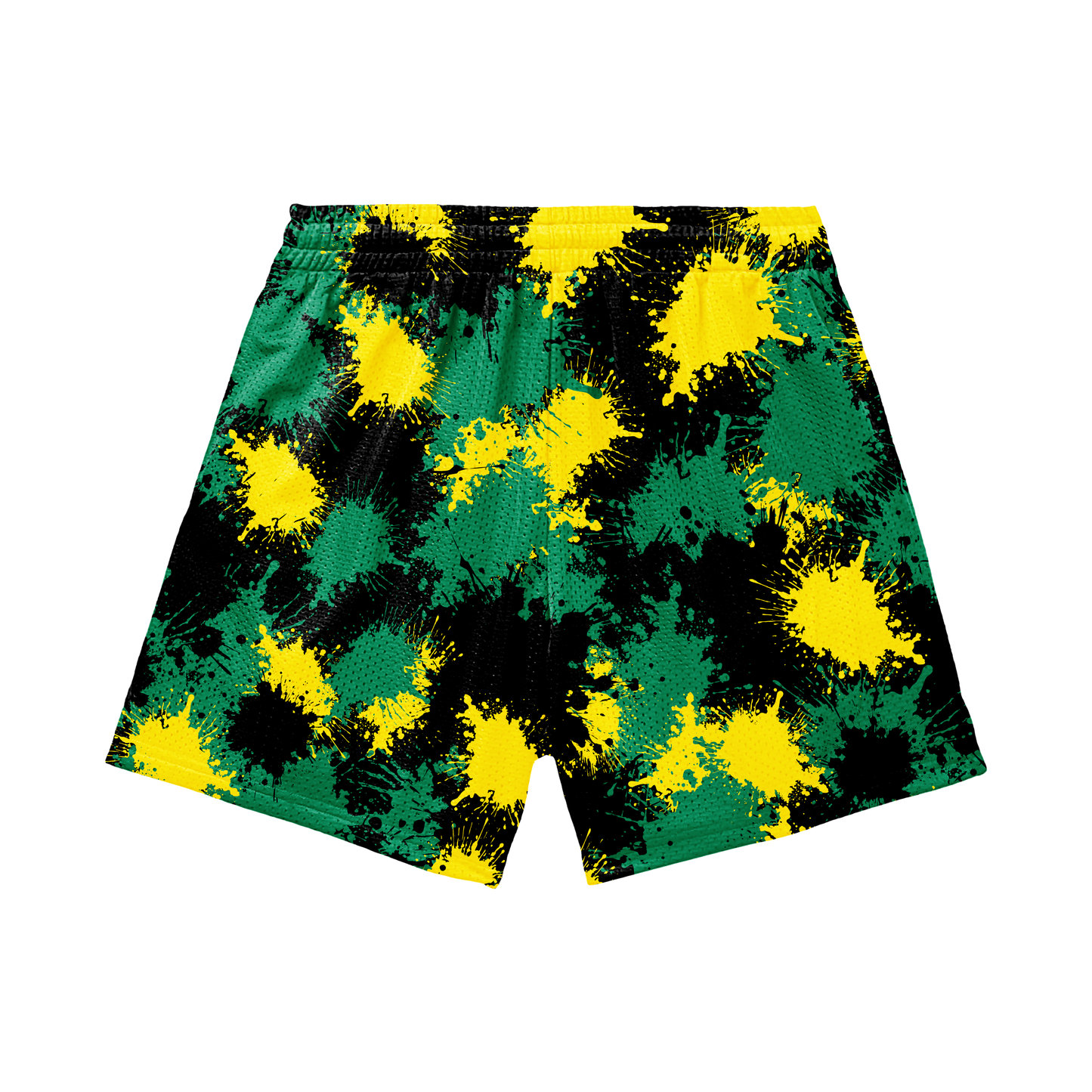 Teen/Adult Tantasqua Youth Football Mesh Shorts - Paint Splatter Black Edition (with inner liner)