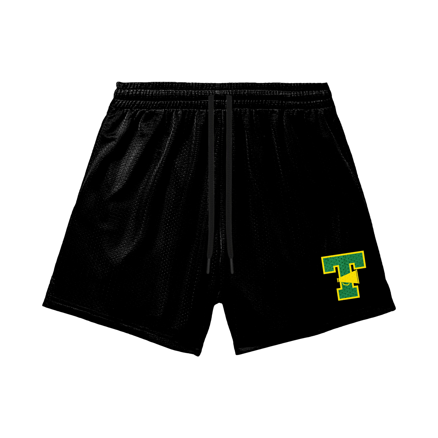 Teen/Adult Warriors Cheer Mesh Shorts - Black Edition (with inner liner)