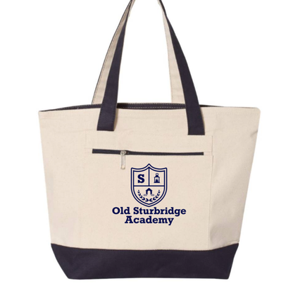 Old Sturbridge Academy Heavy Cotton Canvas Tote