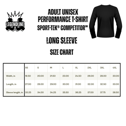Adult Unisex TRYLax Jamboree 2026 Performance Long Sleeve Shirt