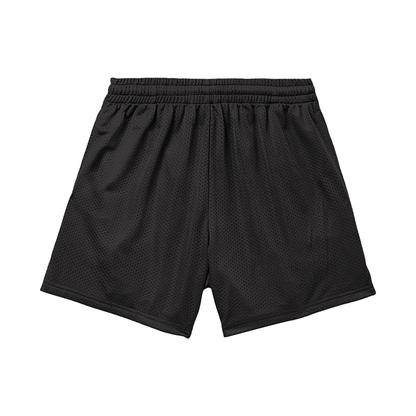 Adult Sturbridge Youth Basketball Mesh Shorts - Black (with inner liner)