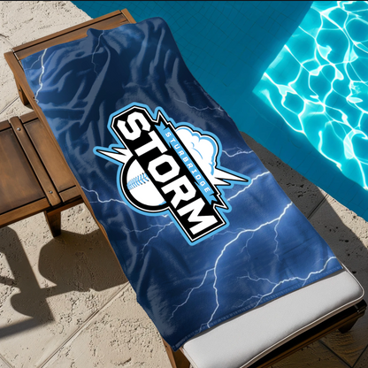 Storm Premium Thick, Super Soft Beach Towel (50/50 poly/cotton)