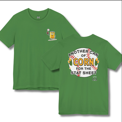 "Can of Corn" Baseball Humor Adult T-Shirt