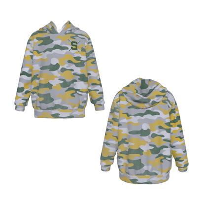 Youth Sturbridge Little League Baseball Vintage Camo Hoodie (Personalized)