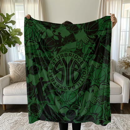 Sturbridge Youth Basketball Super Soft Blanket - Design 2
