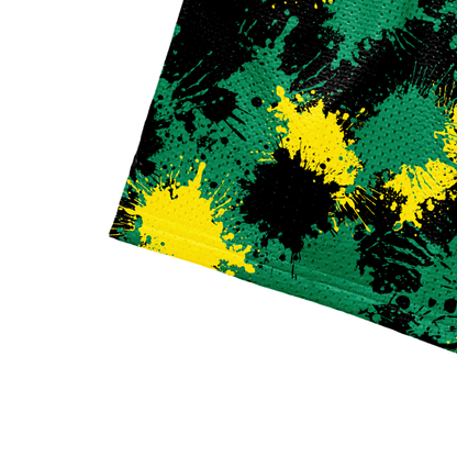 Teen/Adult Tantasqua Youth Football Mesh Shorts - Paint Splatter Black Edition (with inner liner)
