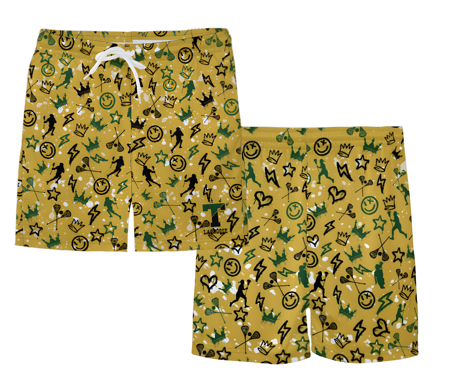 Youth TRYLAX Graffiti Shorts - Girl's Edition
