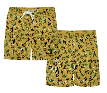 Youth TRYLAX Graffiti Shorts - Girl's Edition