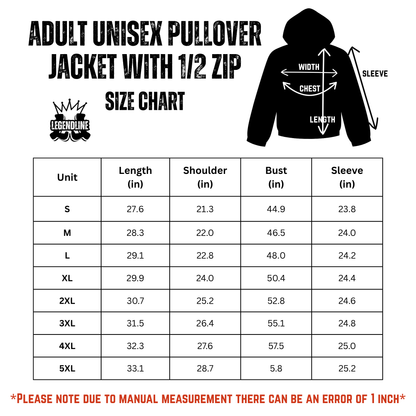 Adult Unisex Brimfield Softball Pullover Windbreaker Color Block Player's Edition (Personalized)