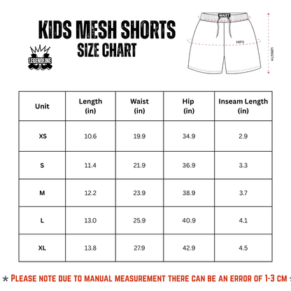 Youth America Black Lab Mesh Shorts Sportswear