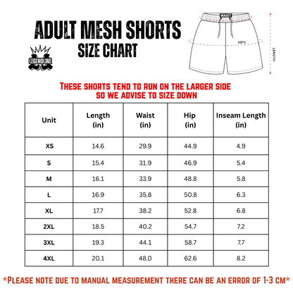 Youth Basketball 'On Fire' Mesh Athletic Shorts - Unleash Performance