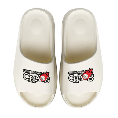 Teen/Adult CMC Basketball Slides - Black and White