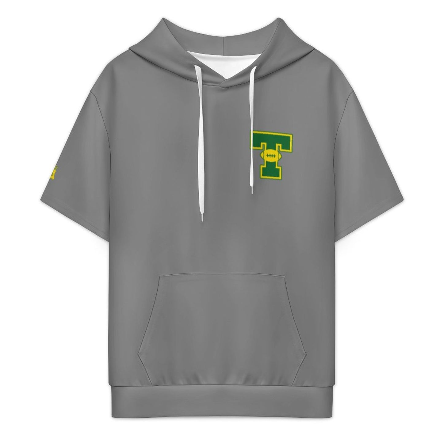 Personalized TYFC Short Sleeve Gray Hoodie