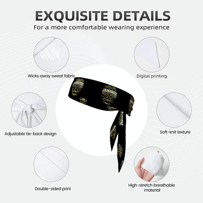 Sports Tie Sweatband/Headband - Jamboree 2026