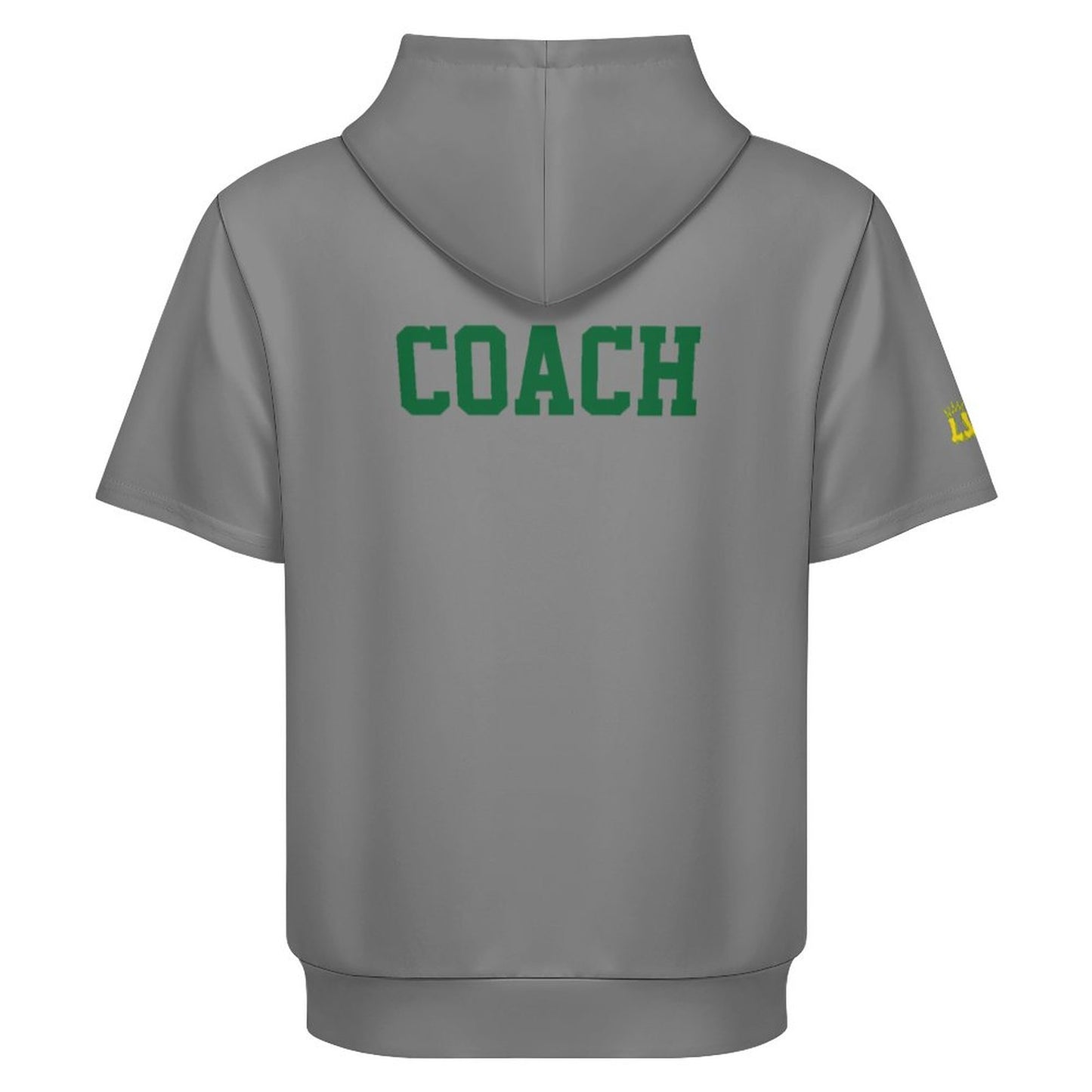 Personalized TYFC Short Sleeve Gray Hoodie