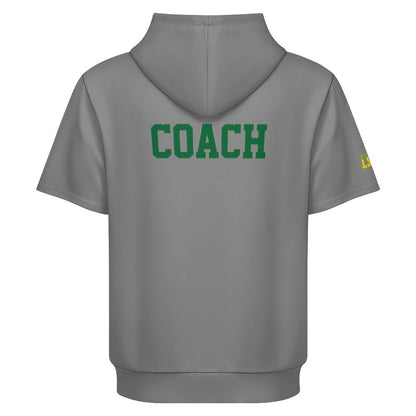 Personalized TYFC Short Sleeve Gray Hoodie