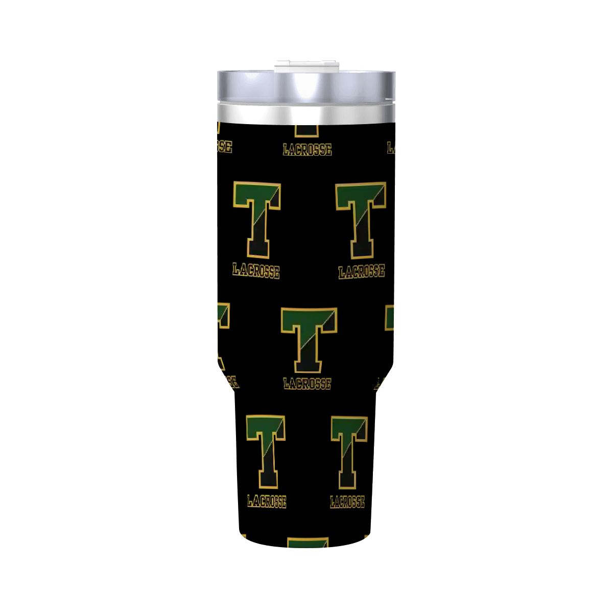 TRYLAX Travel Coffee Mug with Handle and Straw (40oz)