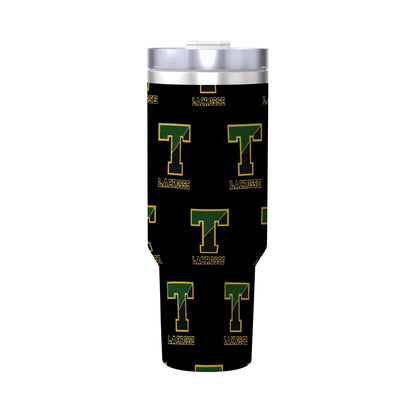 TRYLAX Travel Coffee Mug with Handle and Straw (40oz)